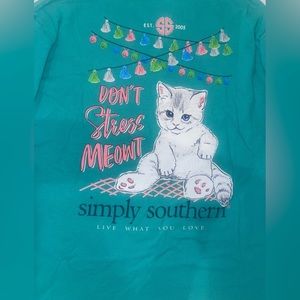 Girls Simply southern long sleeve t shirt